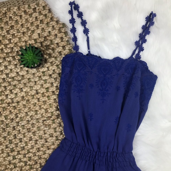 Chelsea & Violet Blue Daisy Strap Dress - Picture 2 of 8